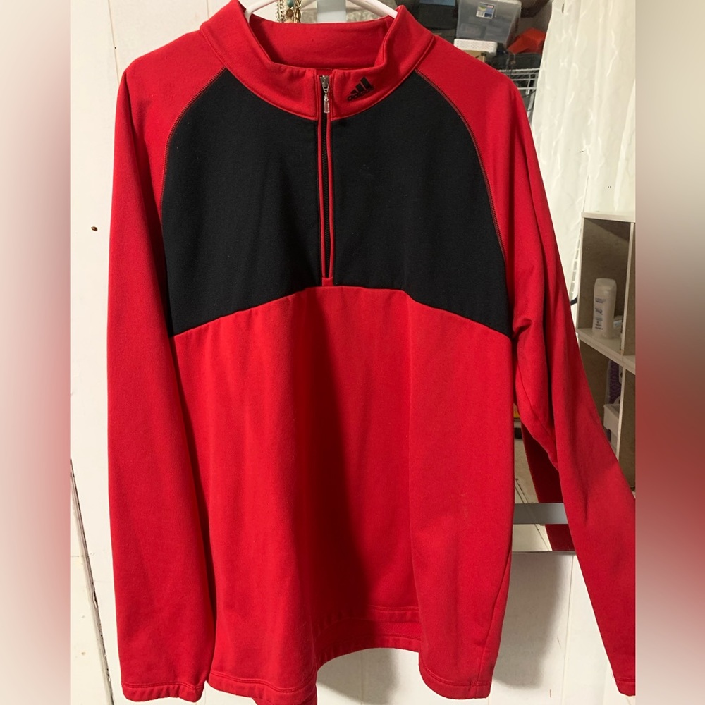 Adidas golf 1/4 zip XL